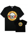 Set Rock duo t-shirt pour papa Guns 'n Roses & t-shirt Enfant