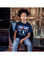 T-SHIRT Queen Enfant England Flag fotoshoot