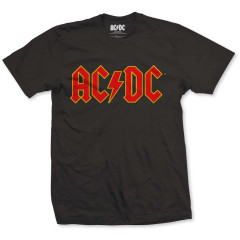 AC/DC Kids T-Shirt: Logo Color - Black
