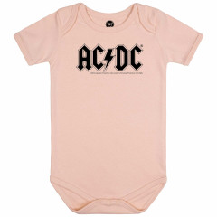 Body bébé AC/DC Rose - (Logo)