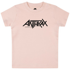 Anthrax Baby t-shirt Pink - (Logo) 