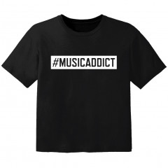 T-shirt Original Enfant #musicaddict