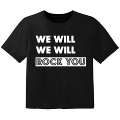 rock kids t-shirt we will we will rock you