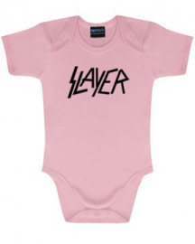Slayer body é metal bodys Metal-Kids Logo Pink