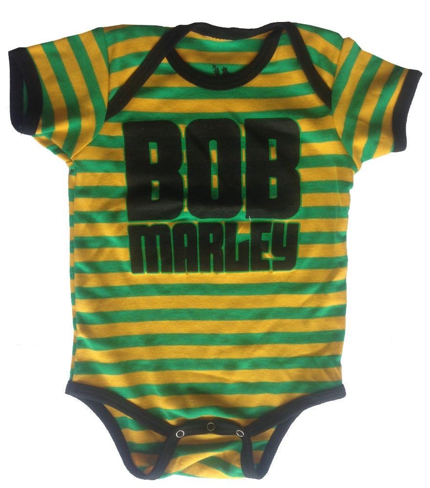 Body Bébé Bob Marley Jamaica Stripe