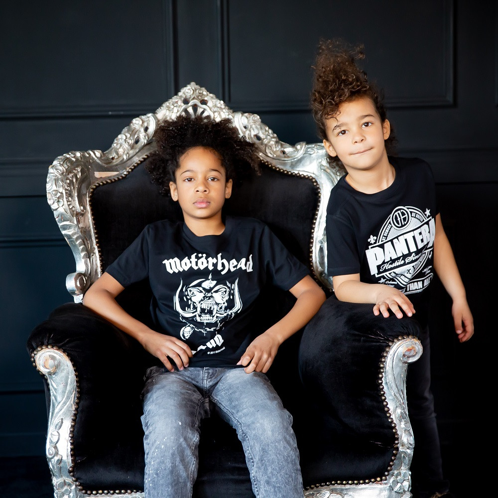Motörhead t-shirt Enfant England Metal-Kids fotoshoot