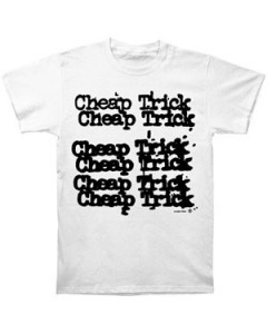 Cheap Trick t-shirt Enfant Stacked logo white