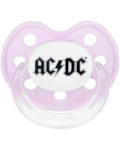 Une tétine pour bébés de AC/DC ☆ Born to be a star 0-6 pink