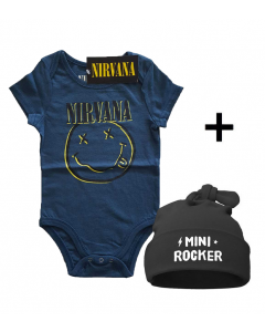 Set Cadeau Nirvana Body Bébé & Mini Rocker Bonnet