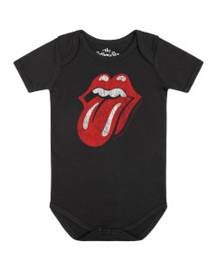 Rolling Stones body Bébé Plastered Tongue Metal-Kids
