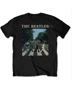 T-shirt The Beatles pour tout-petits noir - (Abbey Road)